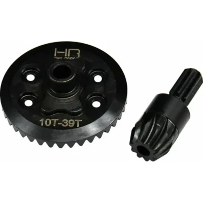Hot Racing Helical Steel Rear Gear Set For Traxxas Mini Maxx (39T/10T)
