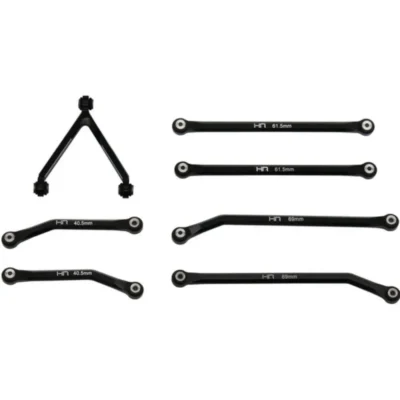 Hot Racing Aluminum High Clearance Links For Axial SCX24 w/ 5.25" WB (133.5mm)