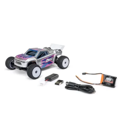 Losi Micro-T 1/24 Scale RTR Truggy (Silver)