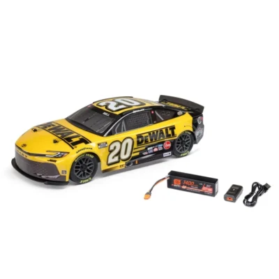 Losi NASCAR Christopher Bell #20 Dewalt Toyota Camry 1/12 AWD RTR On-Road Racecar