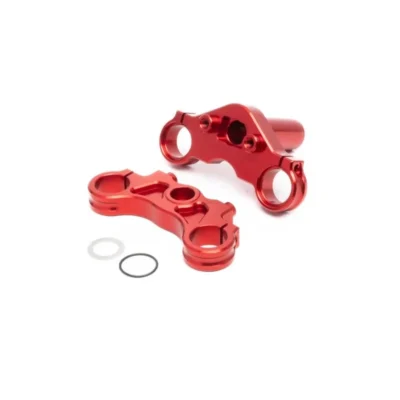 Losi Promoto MX/SM Aluminum Triple Clamp Set (Red)