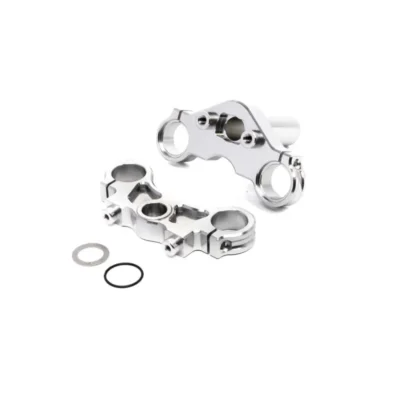 Losi Promoto MX/SM Aluminum Triple Clamp Set (Silver)