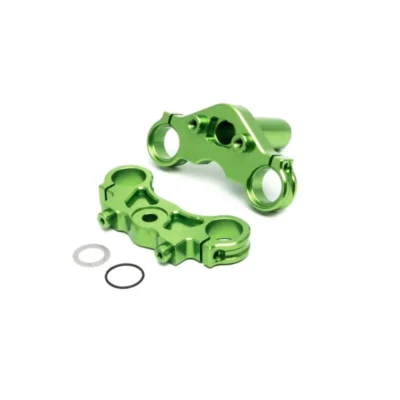 Losi Promoto MX/SM Aluminum Triple Clamp Set (Green)