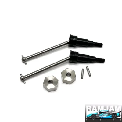 RamJam Racing Arrma Typhon/Granite Grom Titanium Front CVD & Stub Axle Kit