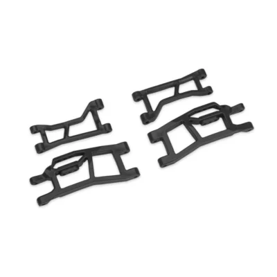Traxxas Mini XRT WideMaxx Front Upper & Lower HD Suspension Arms (Black)