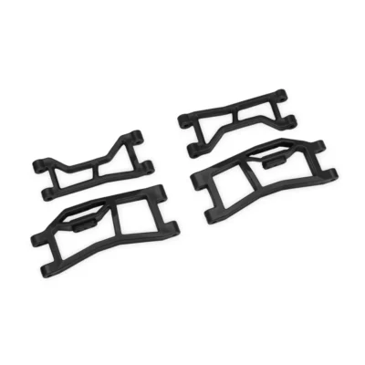 Traxxas Mini XRT WideMaxx Rear Upper & Lower HD Suspension Arms (Black)