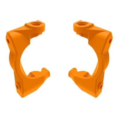Traxxas Orange Caster Blocks (l&r)