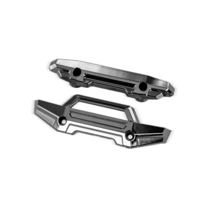 Traxxas Black Chrome Front And Rear Bumper