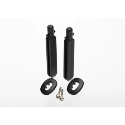 Body mount posts (2)/ body post pivot (2)/ screw pins, 2.5x18mm (2)