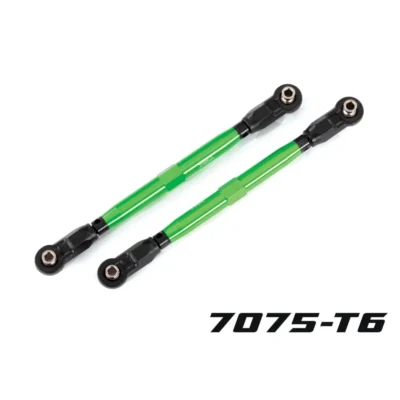 Traxxas WideMaxx Tubes Aluminum Toe Links (Green) (2pcs)