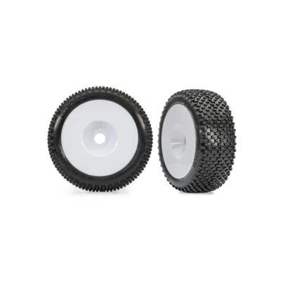 Traxxas Jato 4x4 Response Pro Tires w/ Dish Wheels (White) (2pcs)