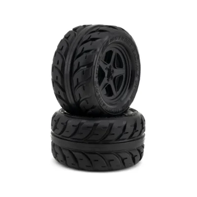 UpGrade RC Low-Pro Belted Street Radials 2.8" Pre-Mounted On-Road Tires