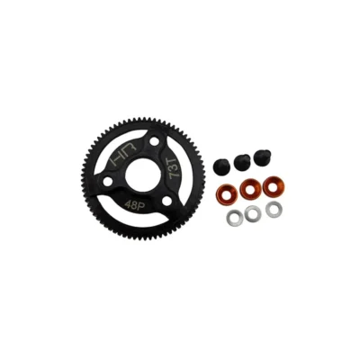 Hot Racing Hardened Steel Spur Gear (73T/48P)