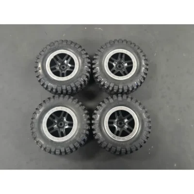 Traxxas Slash 4x4 BF Goodrich Mud Terrain T/A Wheel & Tire Set  (Black/Silver) (Used - Excellent Condition)