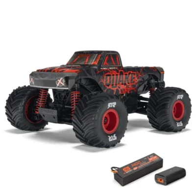 Arrma Quake Grom 1/16 4WD RTR Monster Truck w/ Battery & Charger (Red)