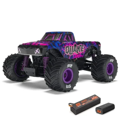 Arrma Quake Grom 1/16 4WD RTR Monster Truck w/ Battery & Charger (Purple)
