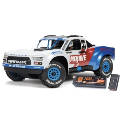 Arrma Mojave Grom 223S BLX 1/16 RTR Desert Truck w/ Battery & Charger (White)
