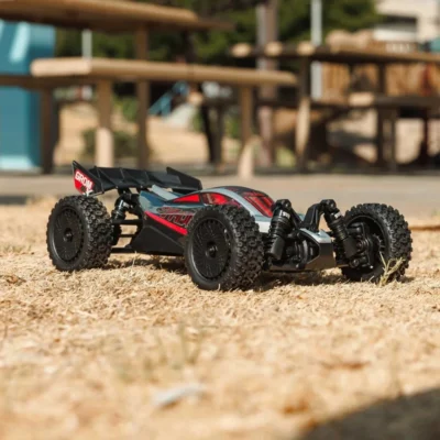Arrma Typhon Grom 223S BLX Brushless 4x4 1/18 RTR Buggy (Silver)