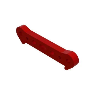 Arrma Kraton 8s/Outcast 8s Aluminum Front Suspension Mount (Red)