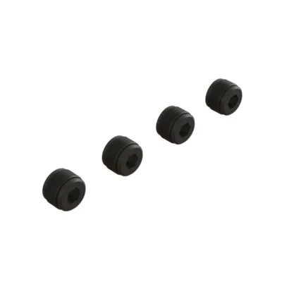 Arrma Kraton 8s/Outcast 8s Hub Nut (Black) (4pcs)