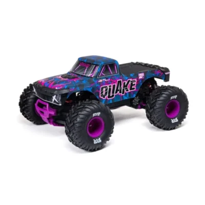 Arrma Quake 223s 1/10 Scale RTR Brushless Monster Truck (Purple)