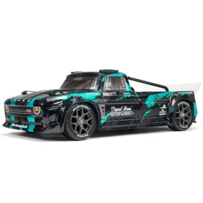 Arrma Infraction 4x4 3S BLX 1/8 Resto-Mod Truck (Black/Teal)