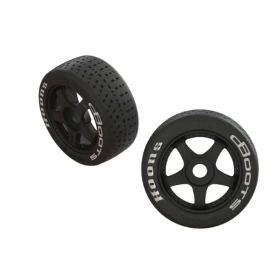 Arrma dBoots Hoons 42/100 2.9 Pre-mounted Belted Tires w/ 5-spoke Wheels (White) (2pcs)