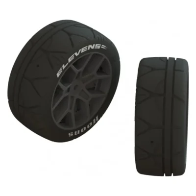 Arrma dBoots ELEVENS 35/085 2.4 Pre-Mounted Tires (White Compound)