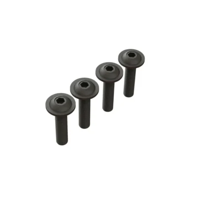Arrma M4x18mm Button Head Flanged Screw (4pcs) (ARA727412)