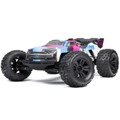 Arrma Kraton 6S BLX V6 1/8 4x4 RTR Brushless Monster Truck (Blue/Pink)