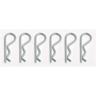 Team Associated Hood Pins Large (6) (ASC2208)