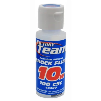 Team Associated Silicone Shock Fluid 10wt (100 cSt) 2oz (ASC5420)