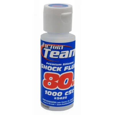 Team Associated Silicone Shock Fluid 80wt (1000 cSt) 2oz (ASC5425)