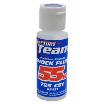 Team Associated Silicone Shock Fluid 55wt (725 cSt) 2oz (ASC5431)