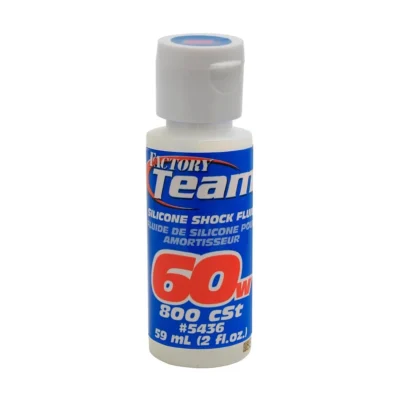 Team Associated Silicone Shock Fluid 60wt (800 cSt) 2oz (ASC5436)