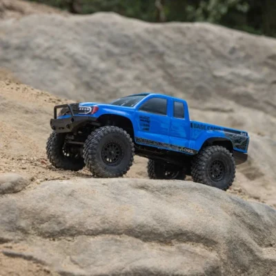 Axial SCX24 Base Camp 1/24 Scale 4x4 Mini RTR Rock Crawler Brushed (Blue)
