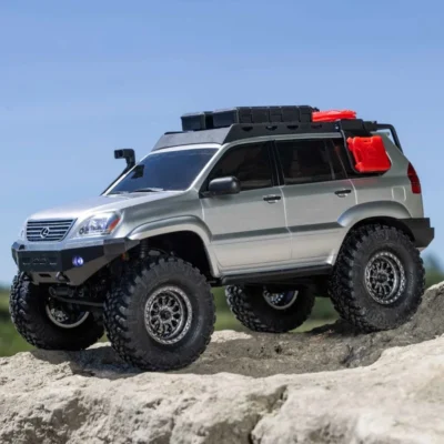Axial SCX24 Lexus GX 470 1/24 Scale 4x4 Mini RTR Rock Crawler Brushed (Silver)