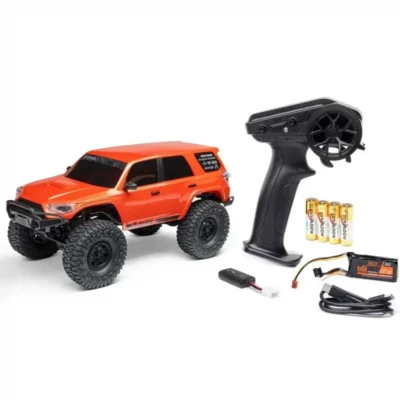 Axial SCX24 Toyota 4Runner 1/24 Scale 4x4 RTR Brushed Rock Crawler (Orange)