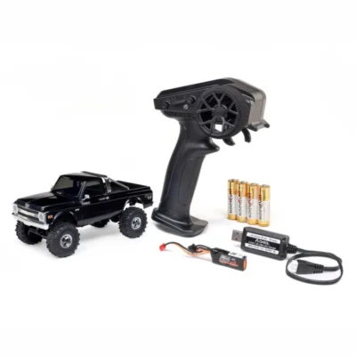 Axial SCX30 Chevrolet K10 4X4 RTR Brushed Rock Crawler w/ Battery & Charger (Black)
