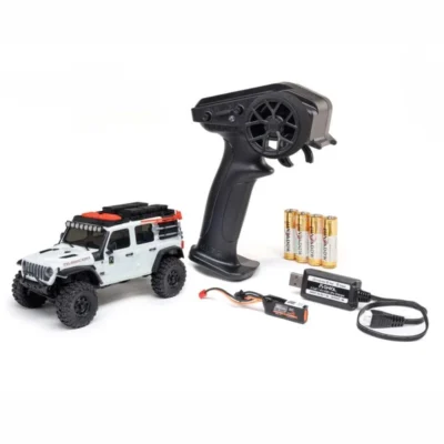 1/30 Axial SCX30 Jeep Wrangler (Battery & Charger Included) (White)