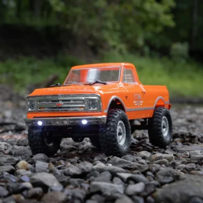 Axial SCX24 1967 Chevrolet C10 1/24 Scale 4WD RTR Mini Crawler (Orange)