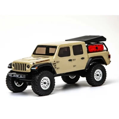 Axial SCX24 Jeep JT Gladiator 1/24 Scale 4WD RTR Mini Crawler (Beige)