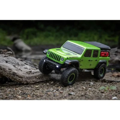 Axial SCX24 Jeep JT Gladiator 1/24 Scale 4WD RTR Mini Crawler (Green)