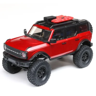 Axial SCX24 2021 Ford Bronco 1/24 Scale 4WD RTR Mini Crawler (Red)