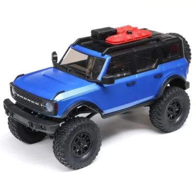 Axial SCX24 2021 Ford Bronco 1/24 Scale 4WD RTR Mini Crawler (Blue)