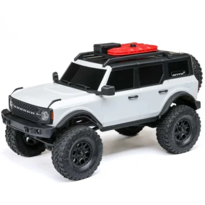 Axial SCX24 Ford Bronco 1/24 Scale 4x4 Rock Crawler w/ Battery & Charger (White)