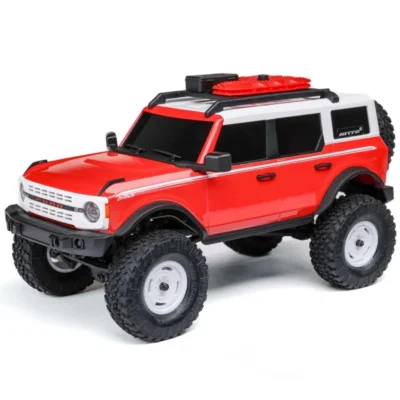 Axial SCX24 Ford Bronco Heritage Edition 1/24 Scale 4x4 Rock Crawler w/ Battery & Charger (Red)