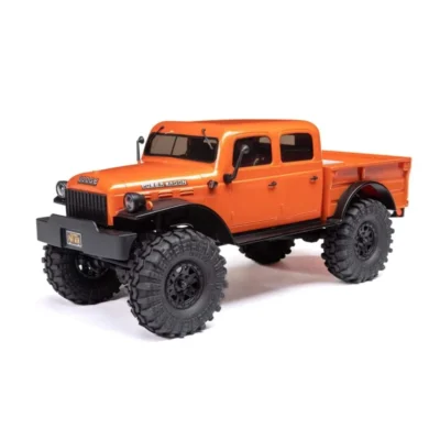 Axial SCX24 40's 4-Door Dodge Power Wagon 1/24 Scale 4WD RTR Mini Crawler (Orange)