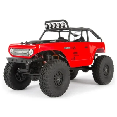 Axial SCX24 Deadbolt 1/24 Scale 4WD RTR Mini Crawler (Red)