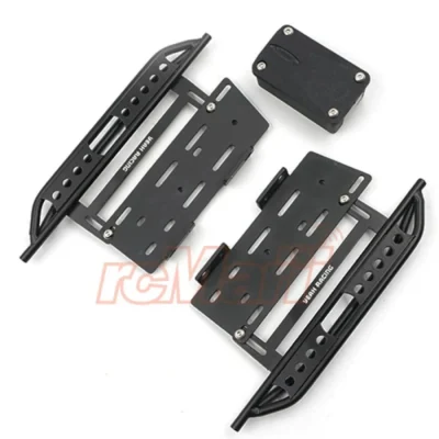 Yeah Racing Metal Rock Rails w/ Receiver Box For Axial SCX10 II (AXSC-004)